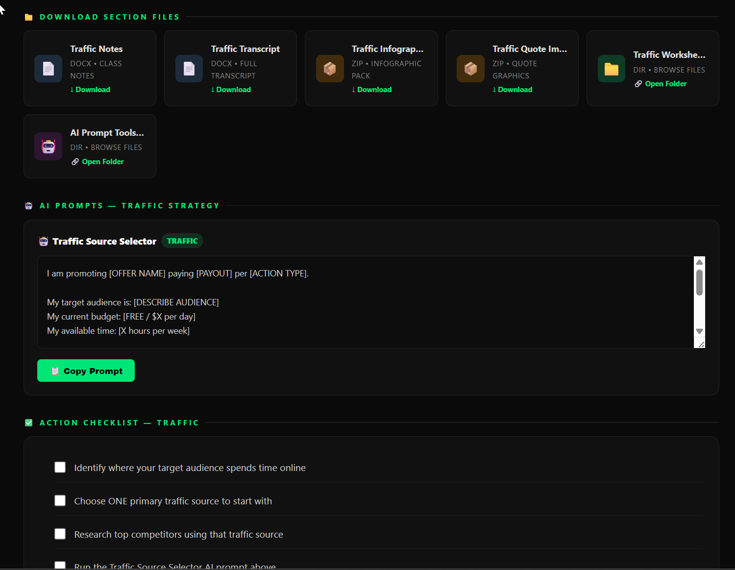 Offer Profit Dashboard full preview