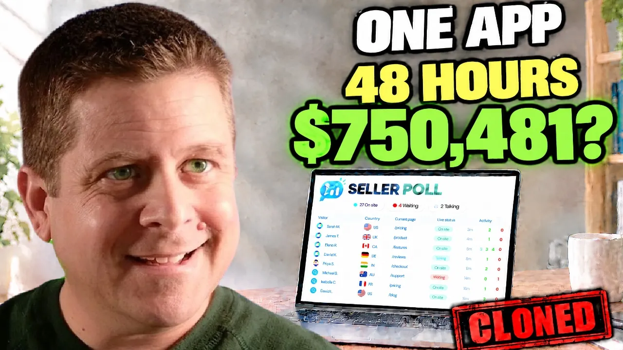 I Cloned A $4M App - It Makes Money!